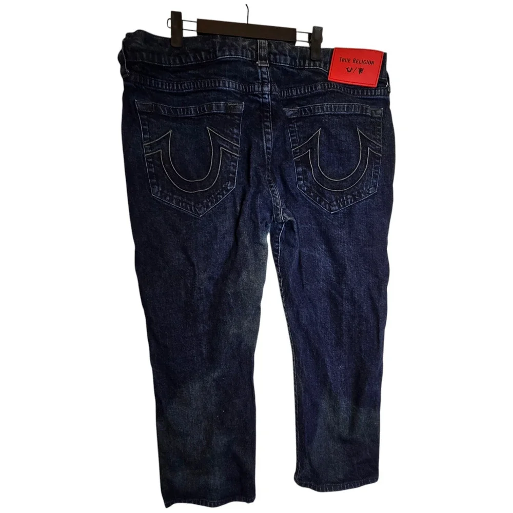 True Religion X Manchester United Skinny Jeans Men’s 40 Stretch Dark Wash 7207